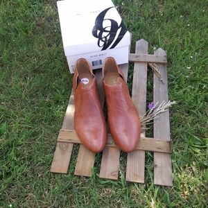 NWT Leather Booties